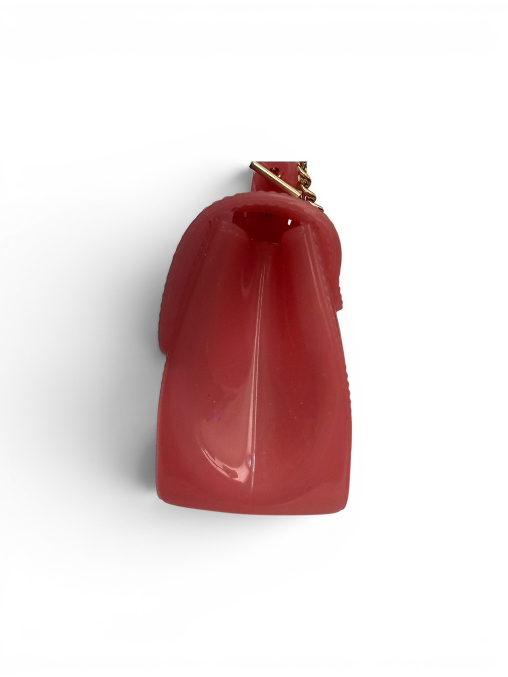 Furla Classic Small Mini Pink Top-Handle Jelly Crossbody Bag NWOT - Picture 4 of 9